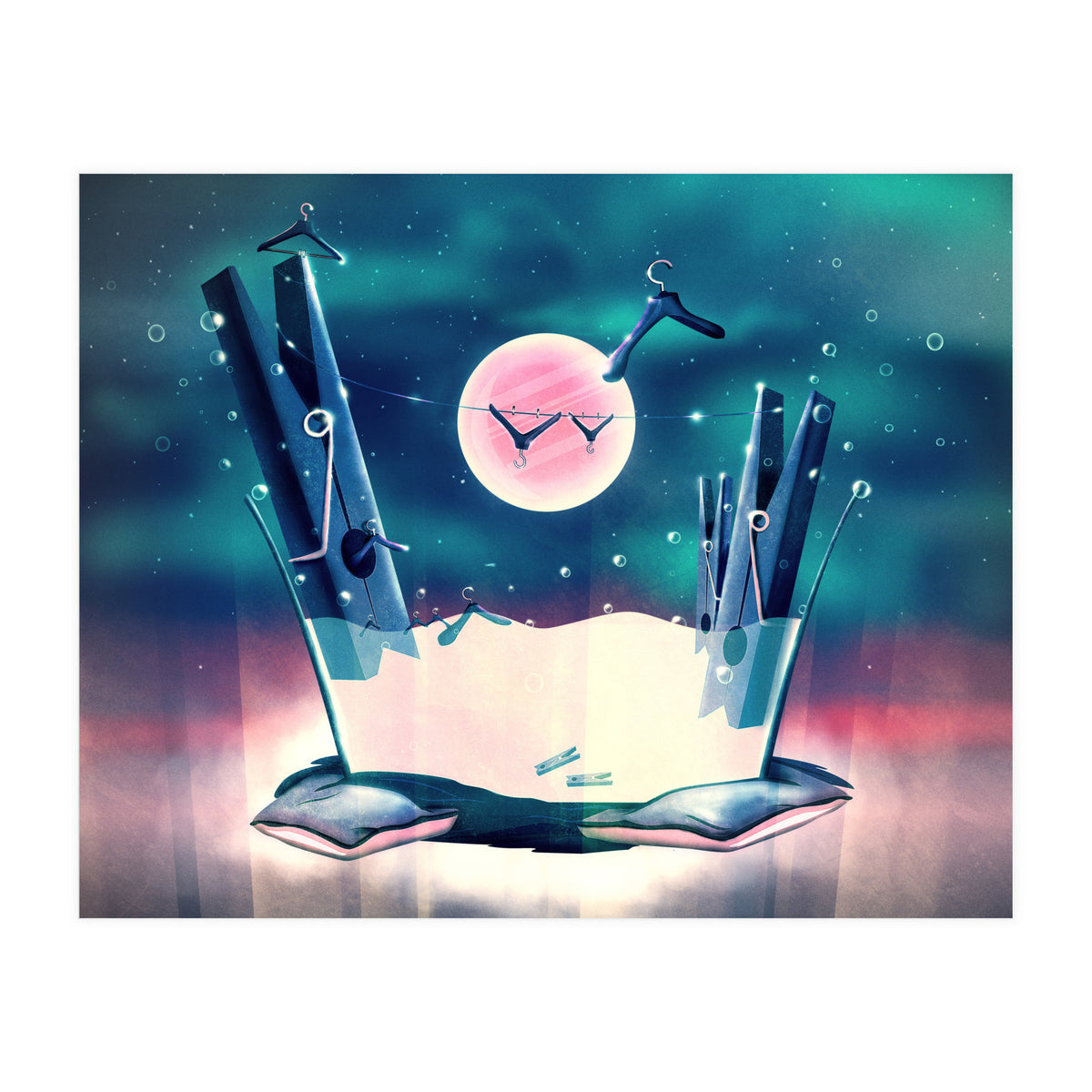 Moon Wash (Print Only)