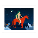Riding My Red Horse (Print Only) thumbnail