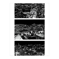 Prague print in black  (Print Only)