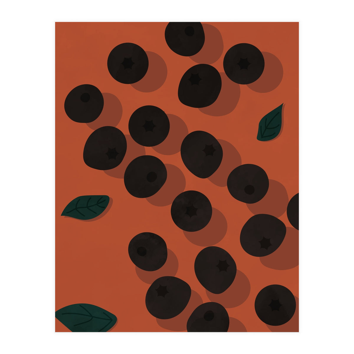 Berry Botanical Modern Boho (Print Only)