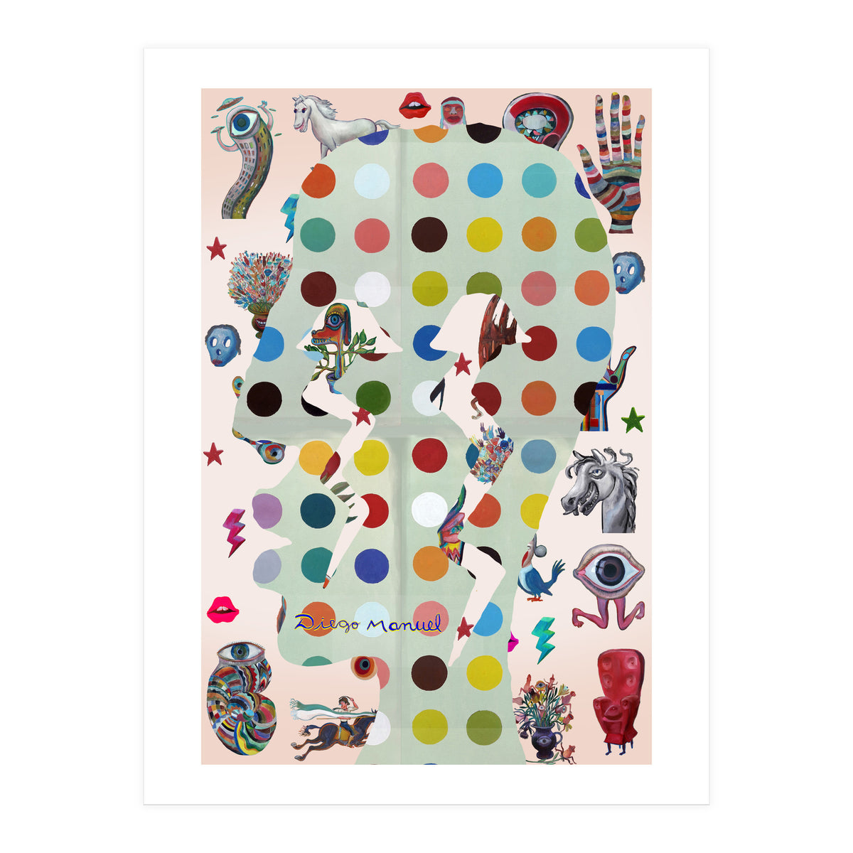 Perfil Con Rayos B 8 (Print Only)