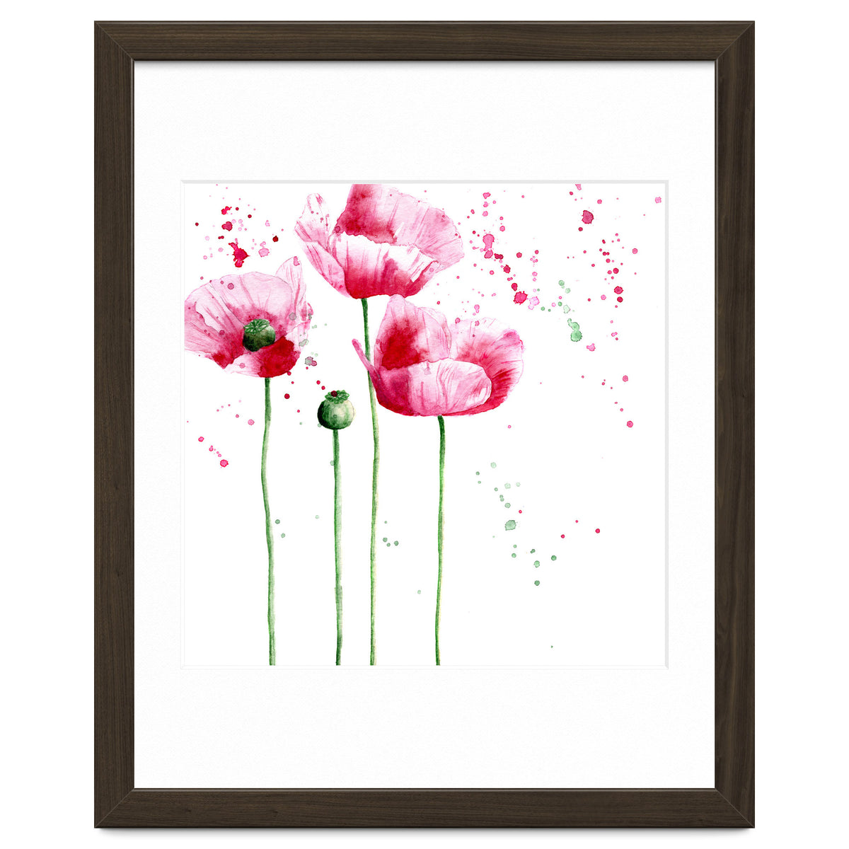 Poppies || watercolor