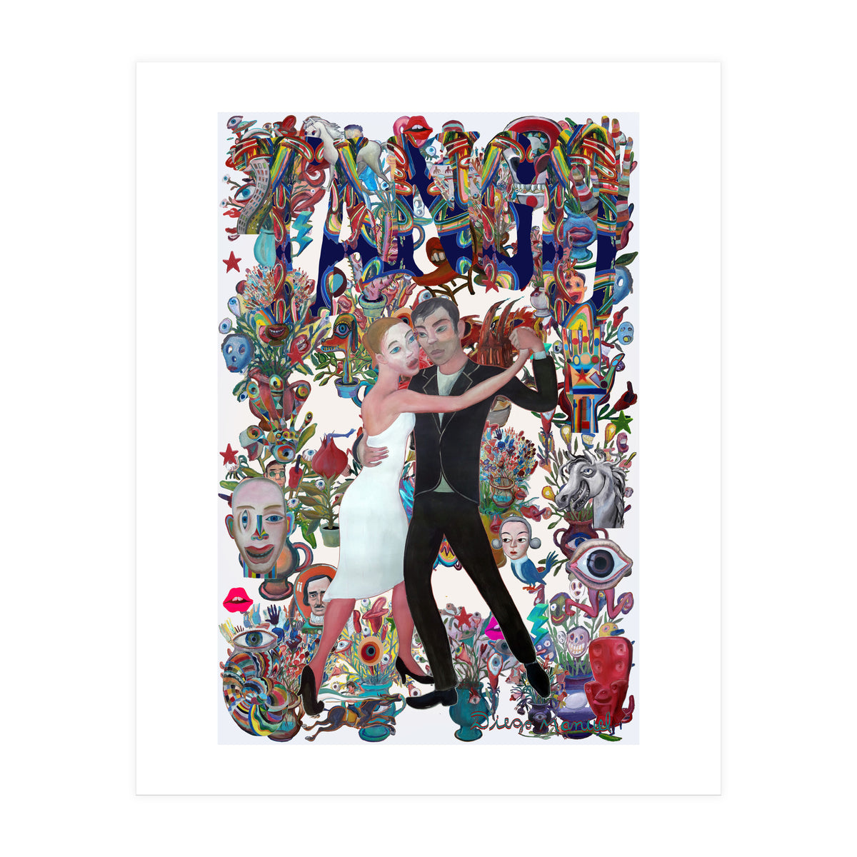 Tango Nuevo Tapiz 2 (Print Only)