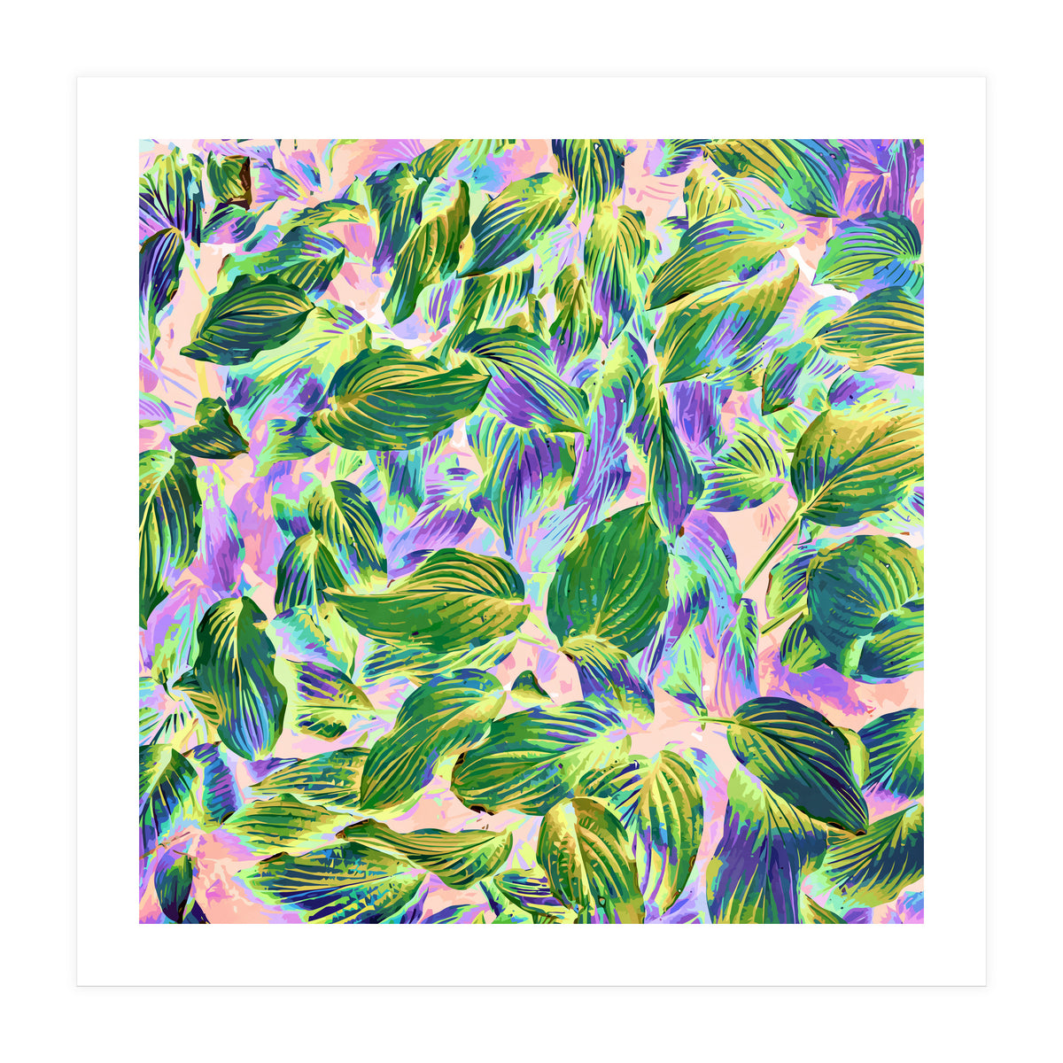 Happy Leaves (Print Only)