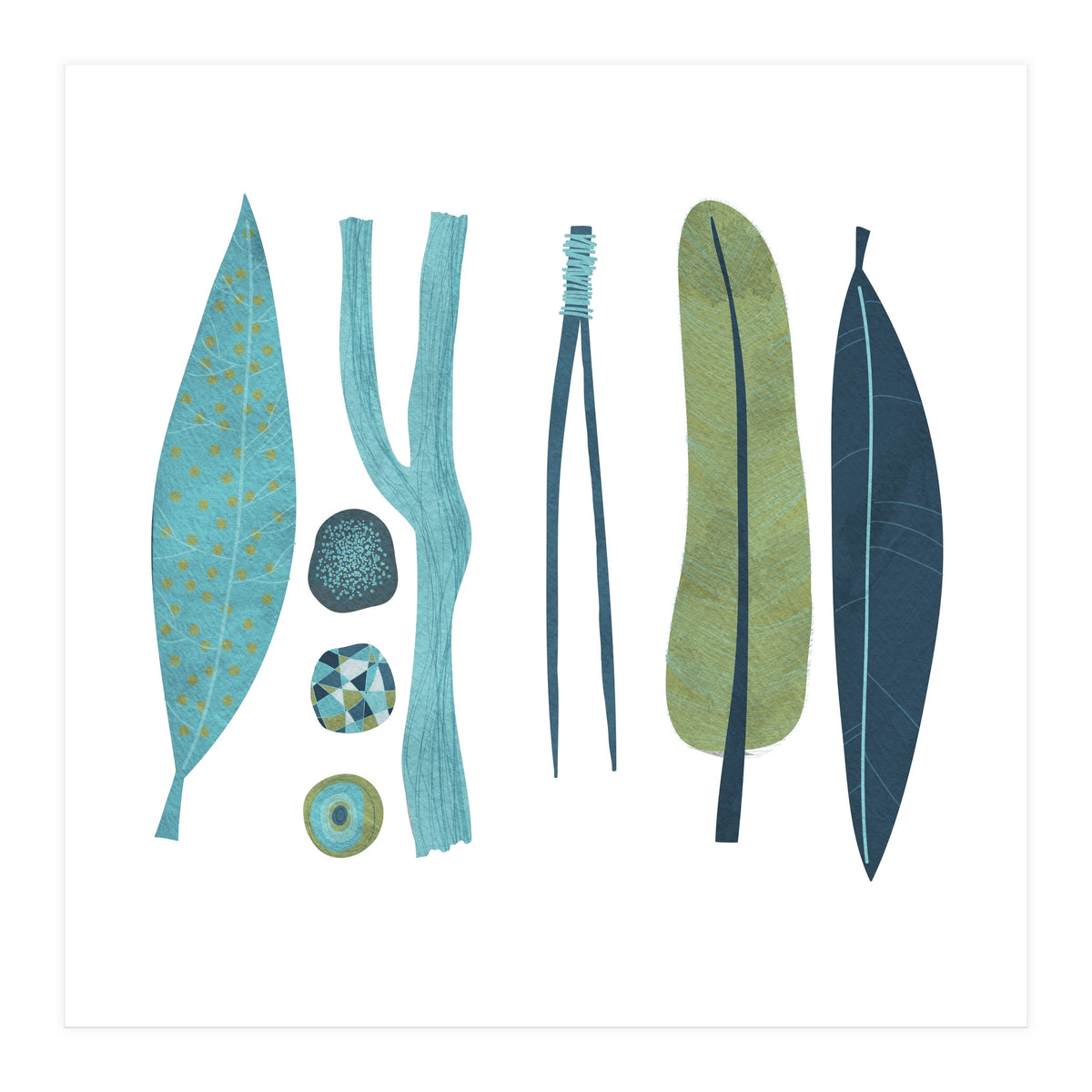 Sticks And Stones (Print Only)