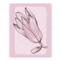 Magnolia - Minimalist Garden Leaves (Print Only)