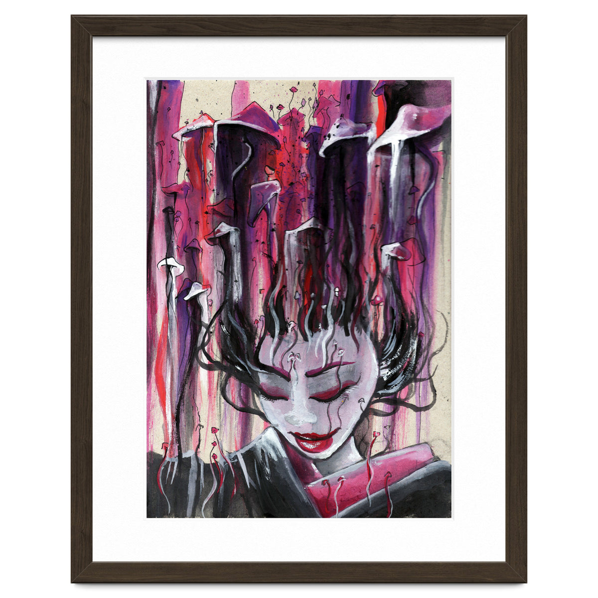 Geisha in Mushrooms: The Surrealistic Concubine