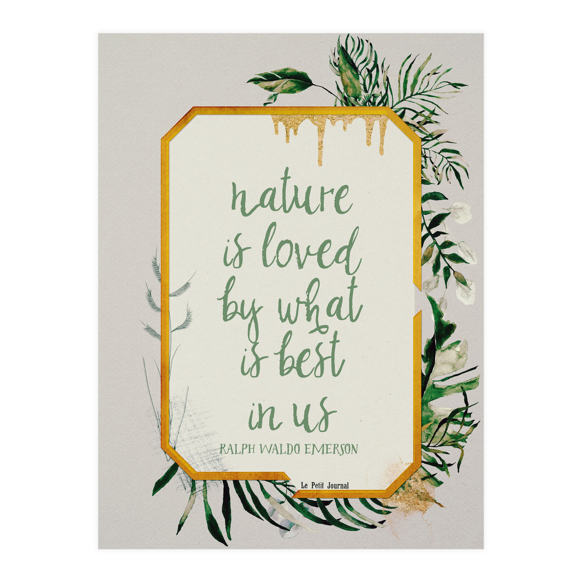 Nature (quote 1) (Print Only)
