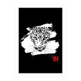 Leopard in white (Print Only) thumbnail