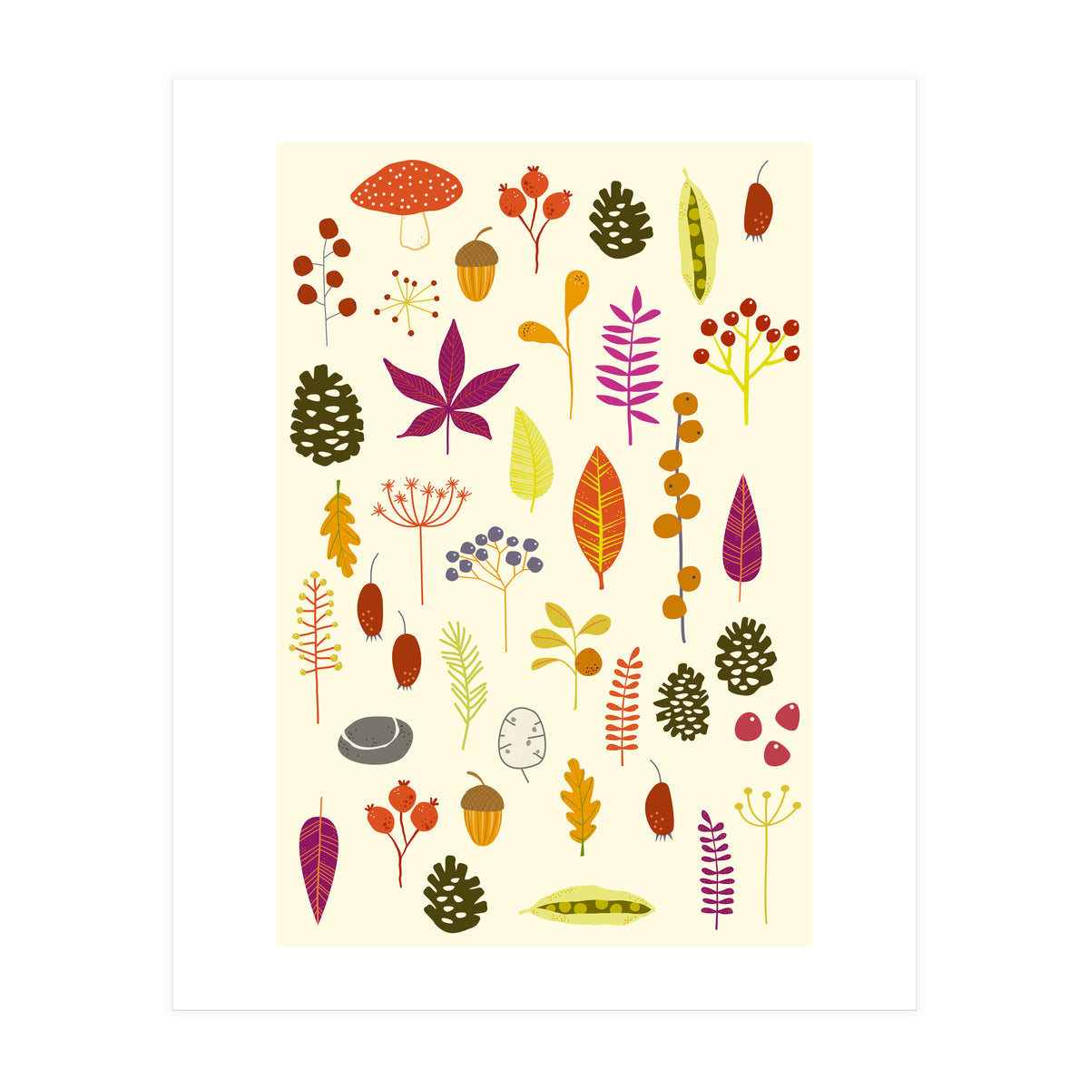 Autumn Nature Bits (Print Only)