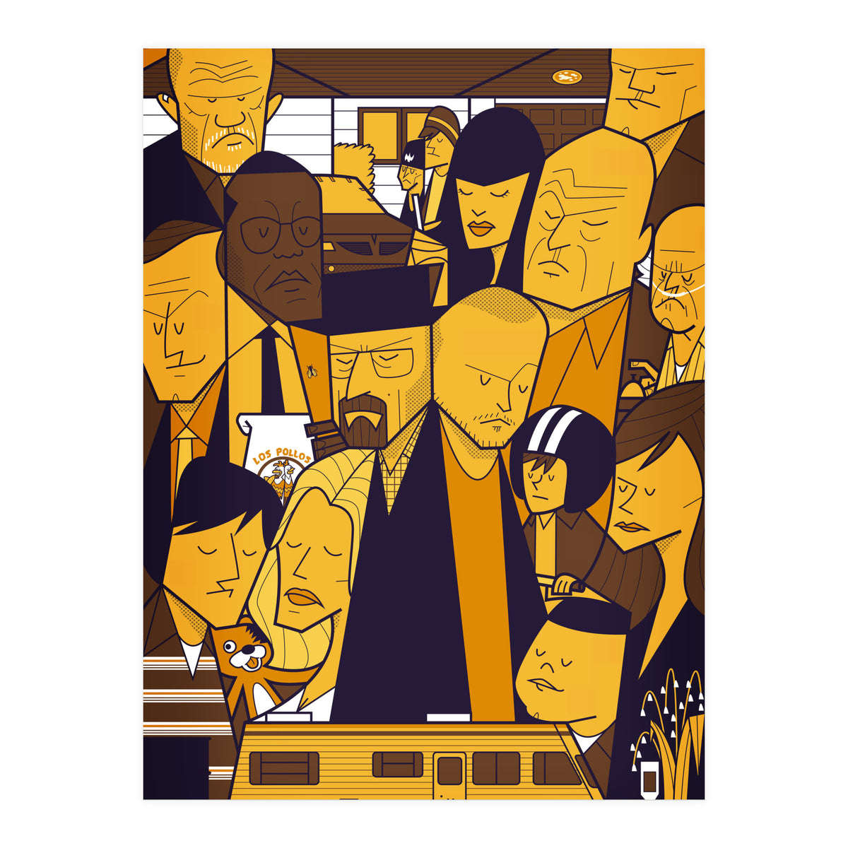 Breaking Bad Yellow (Print Only)