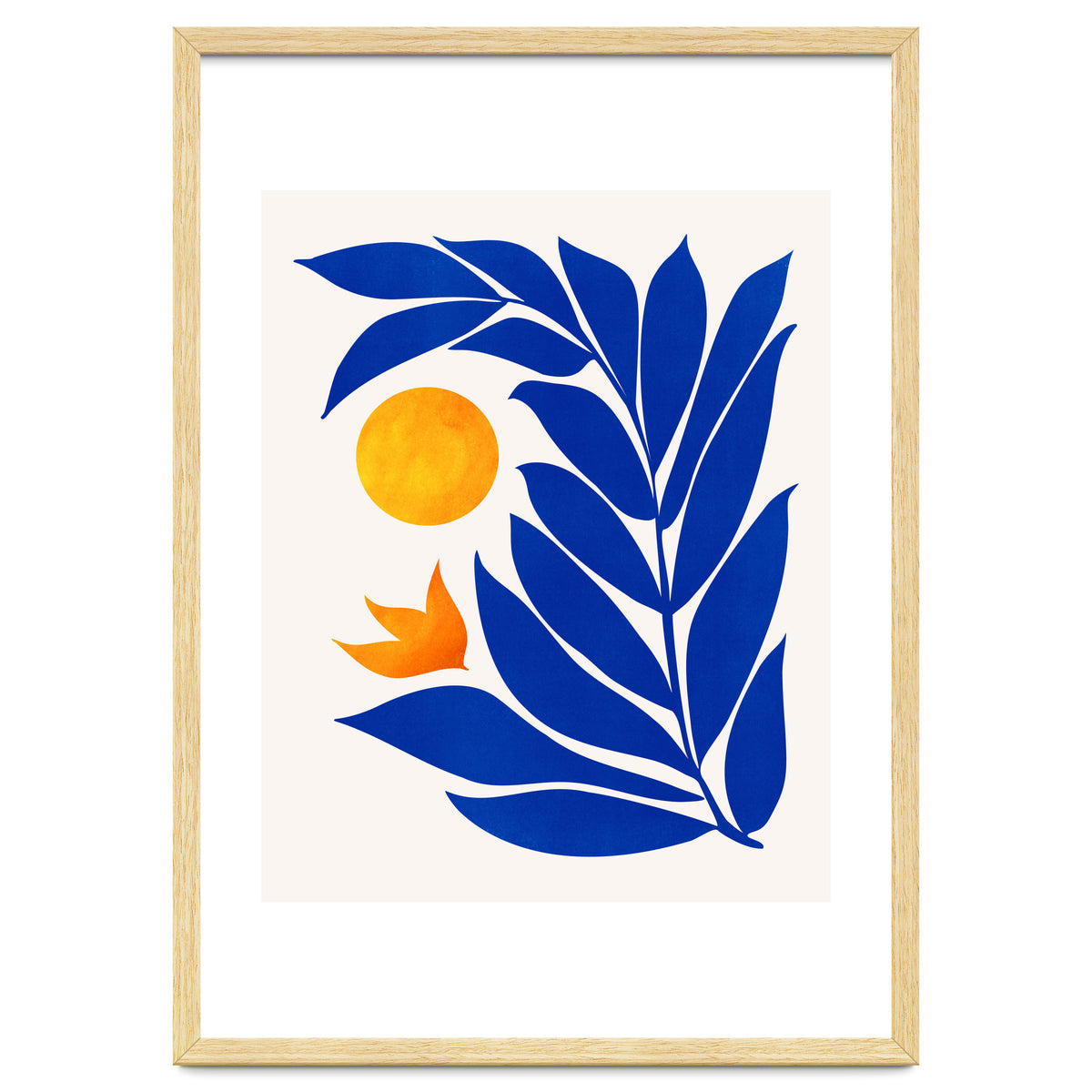 Indigo Garden Sunset