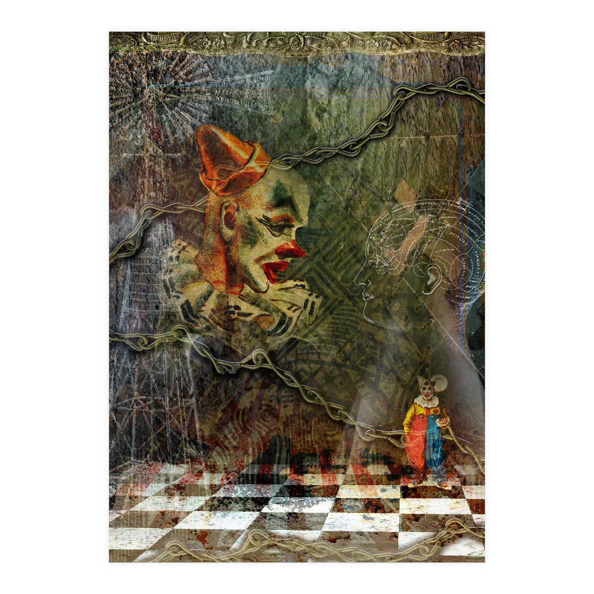 The Making of a Clown (Print Only)