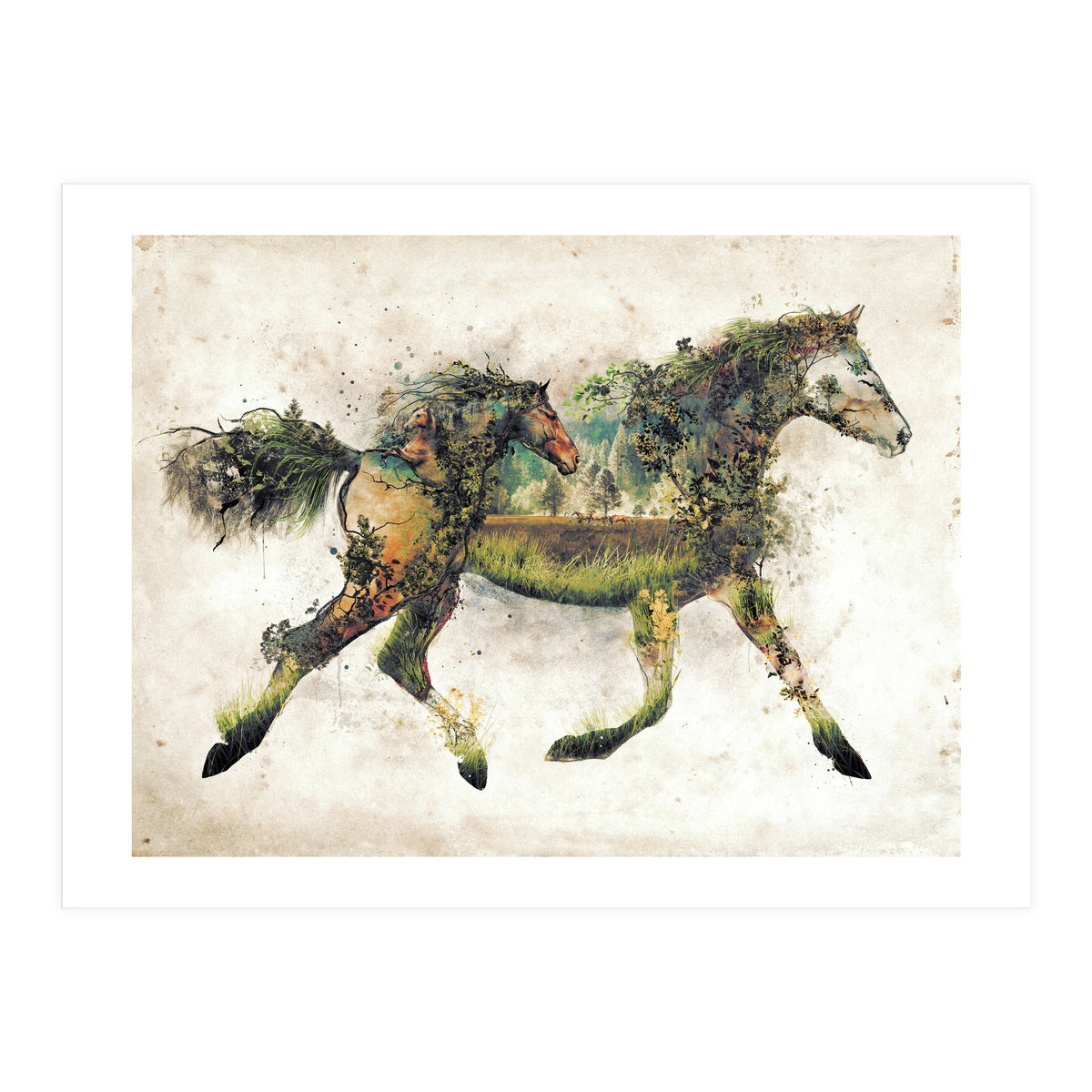 The Horse Surrealism (Print Only)