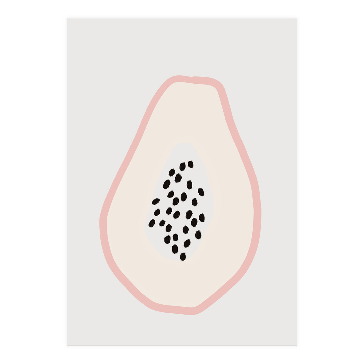 Pink Papaya (Print Only)