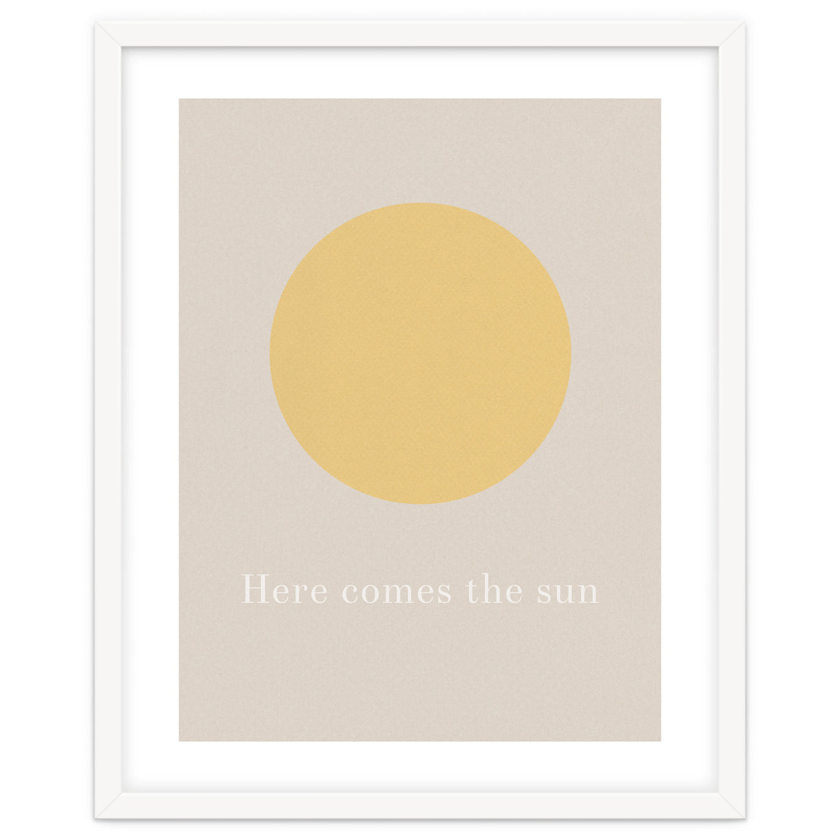 Here Comes The Sun