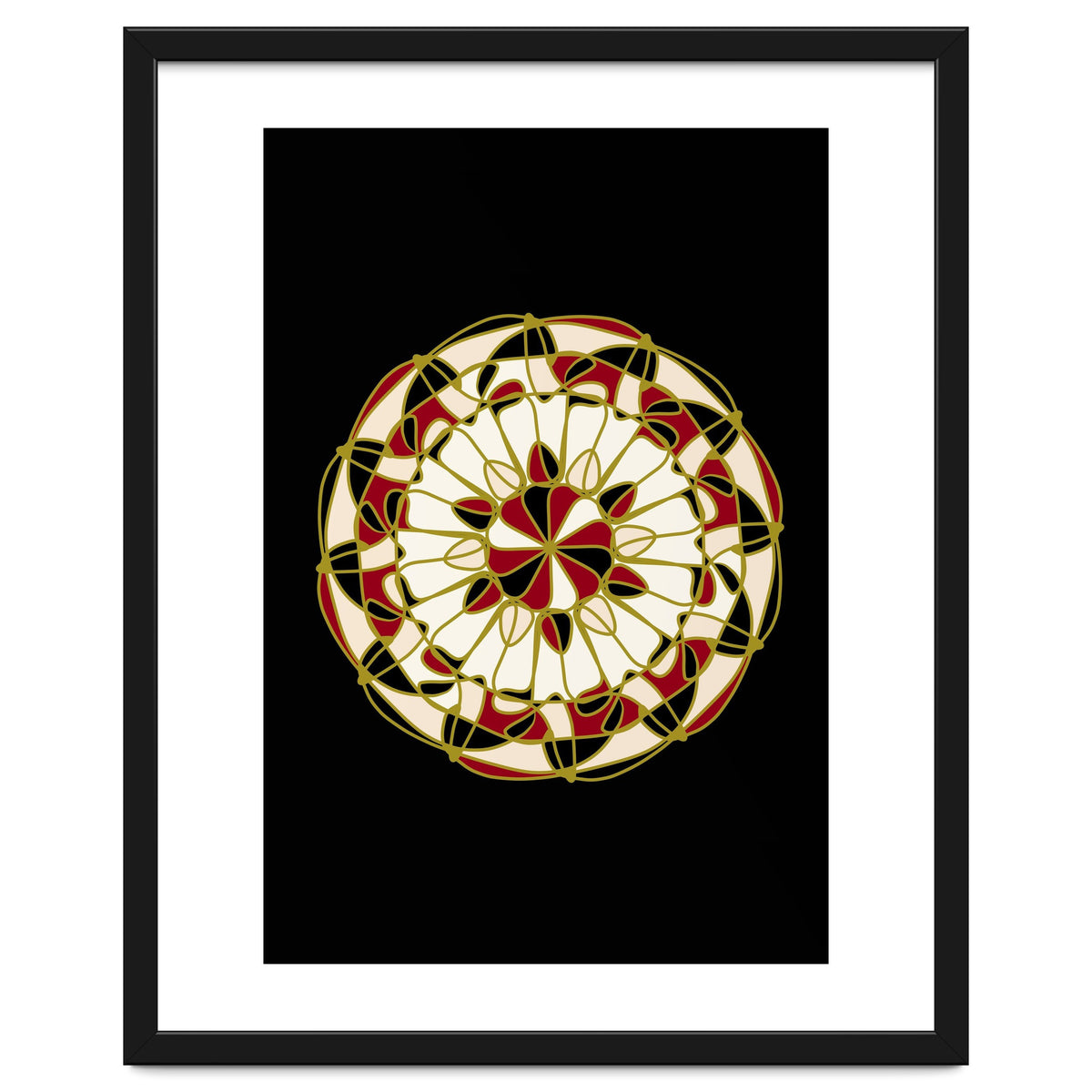 Multicolored Mandala