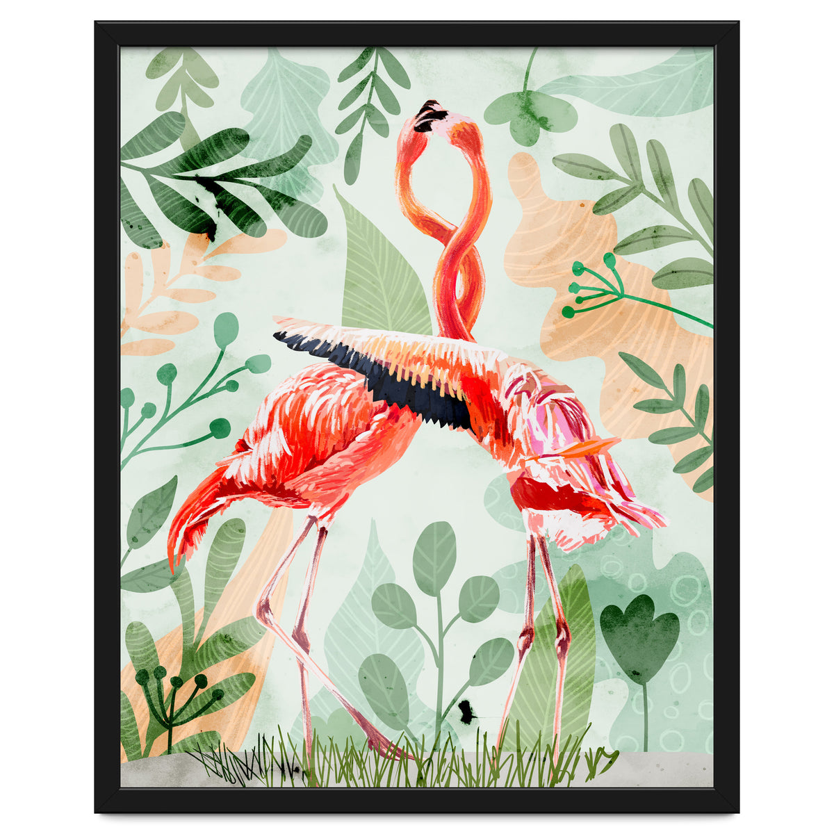 Flamingo Love