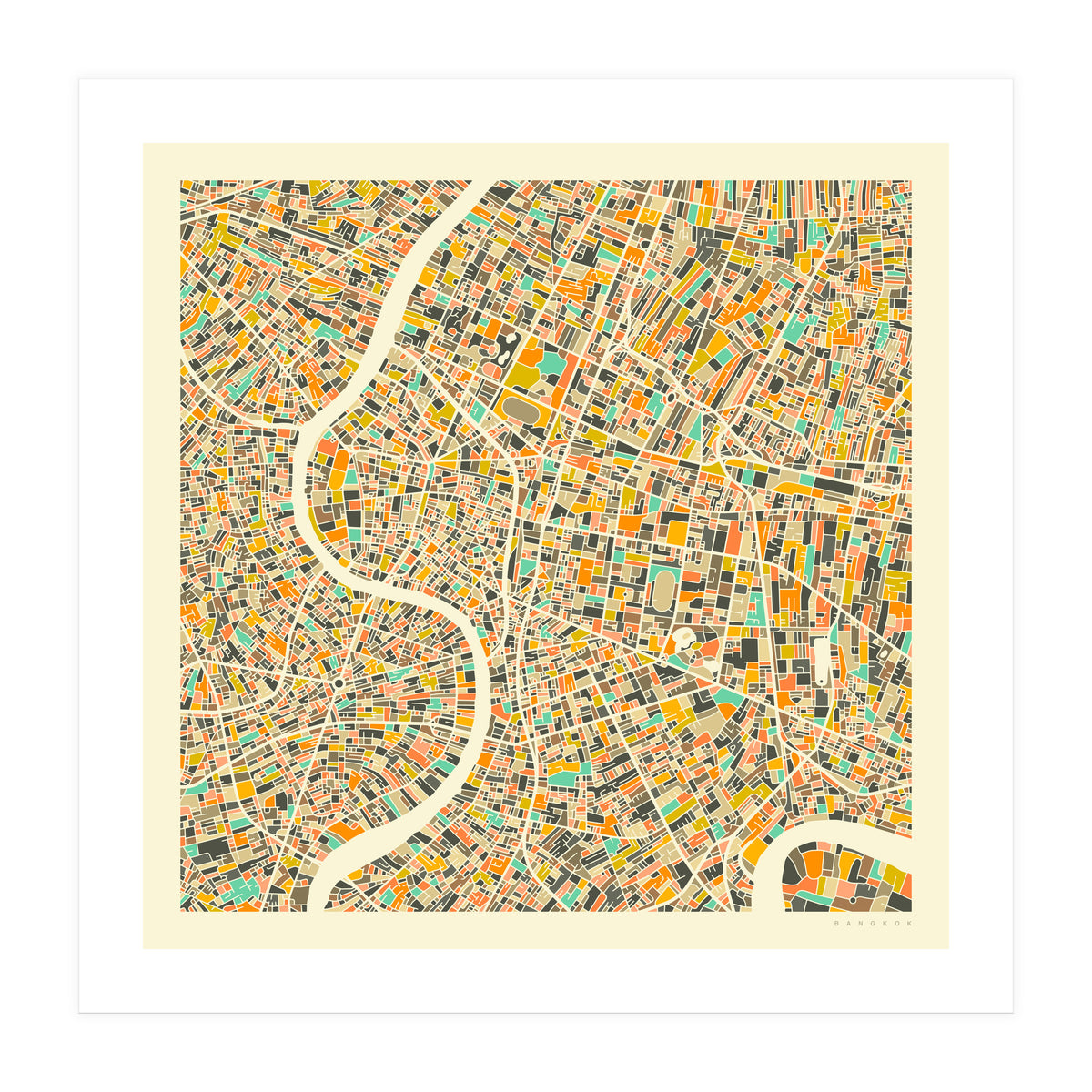 BANGKOK MAP (Print Only)