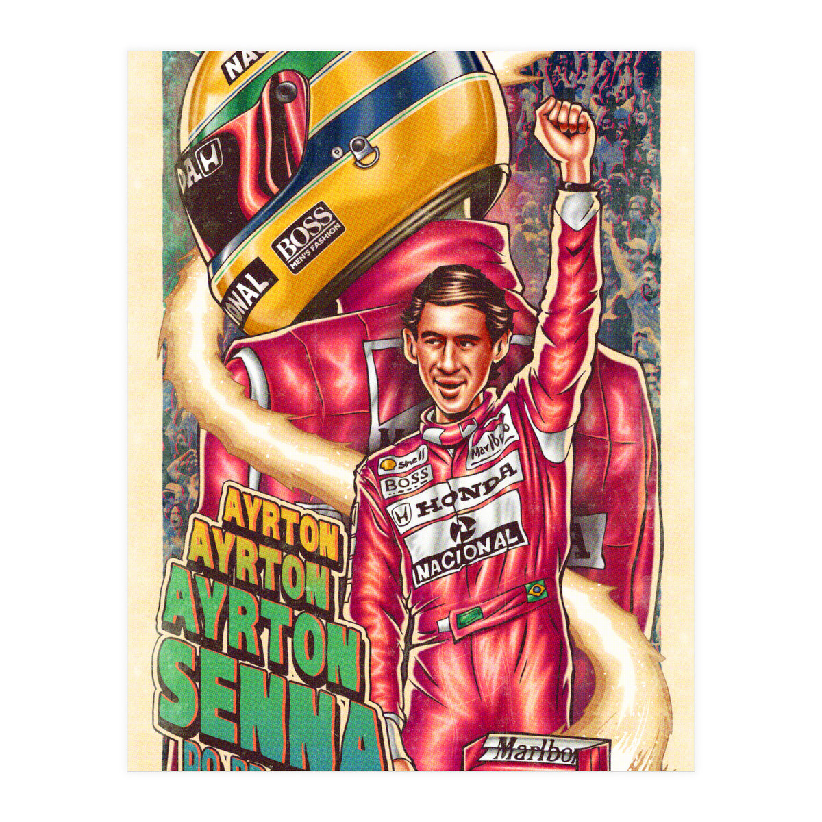 Ayrton Senna do Brasil (Print Only)