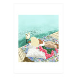 Heart Upon My Sleeve, Valentine's Day Love Bohemian (Print Only) thumbnail