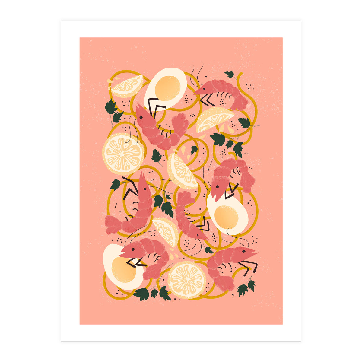 Ramen Shrimp And Noodle Soup (Print Only)