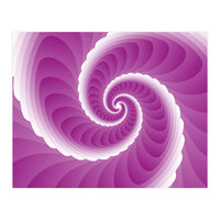 Abstract Pink Swirl  (Print Only)