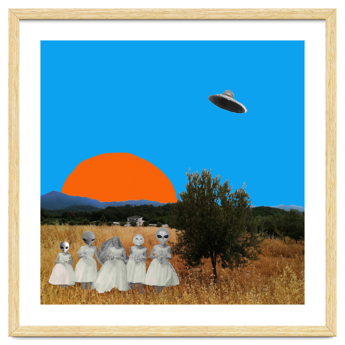 The Wedding Day - Collage