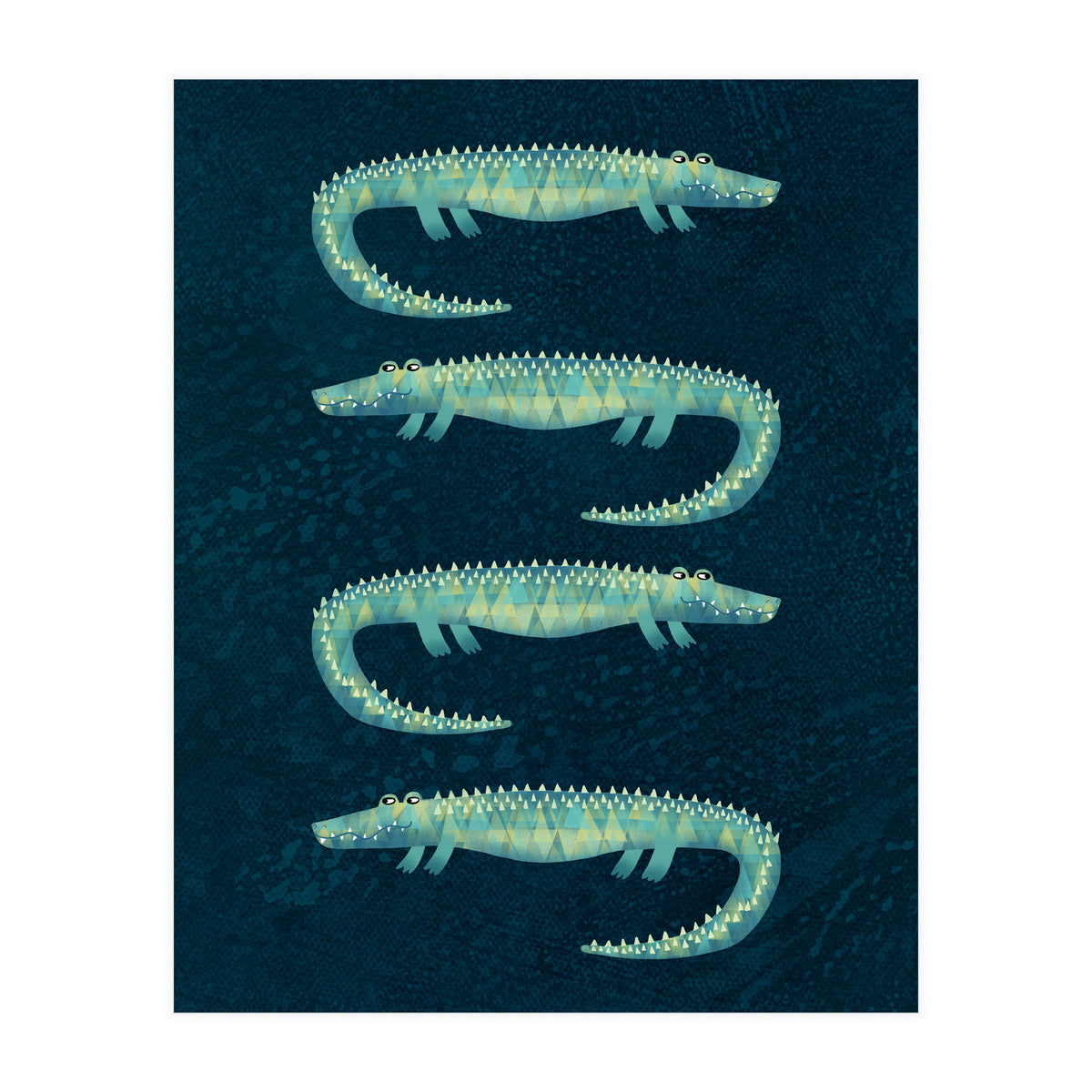 Alligators in the Dark (Print Only)