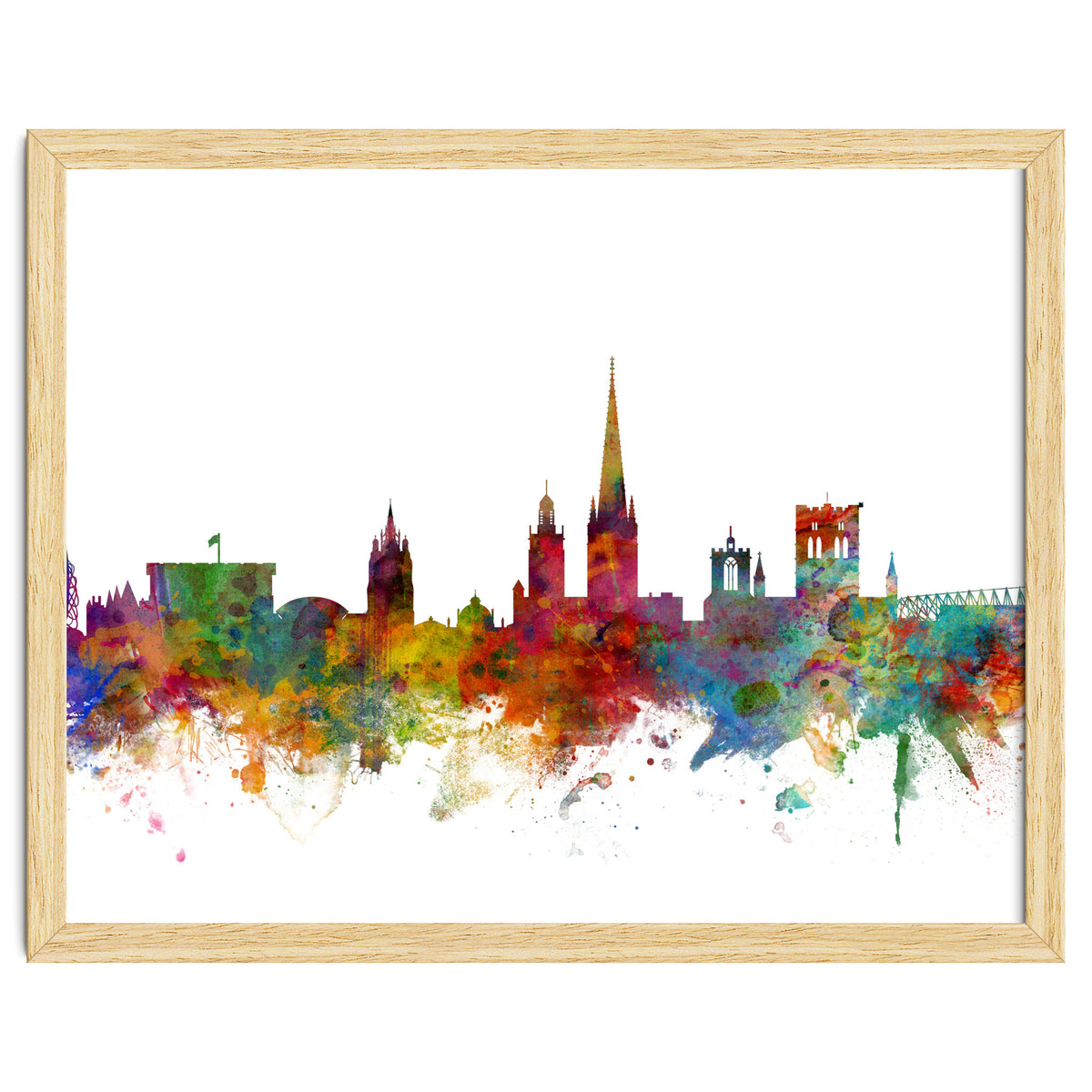 Norwich England Skyline