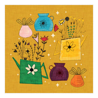 Gardening Dreams Yellow  (Print Only)