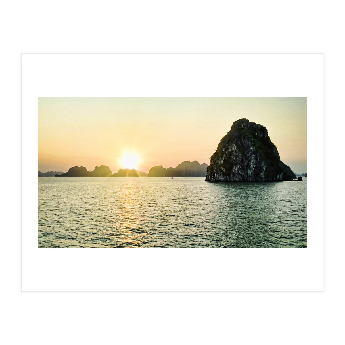 Sunset, Halong Bay (Print Only)