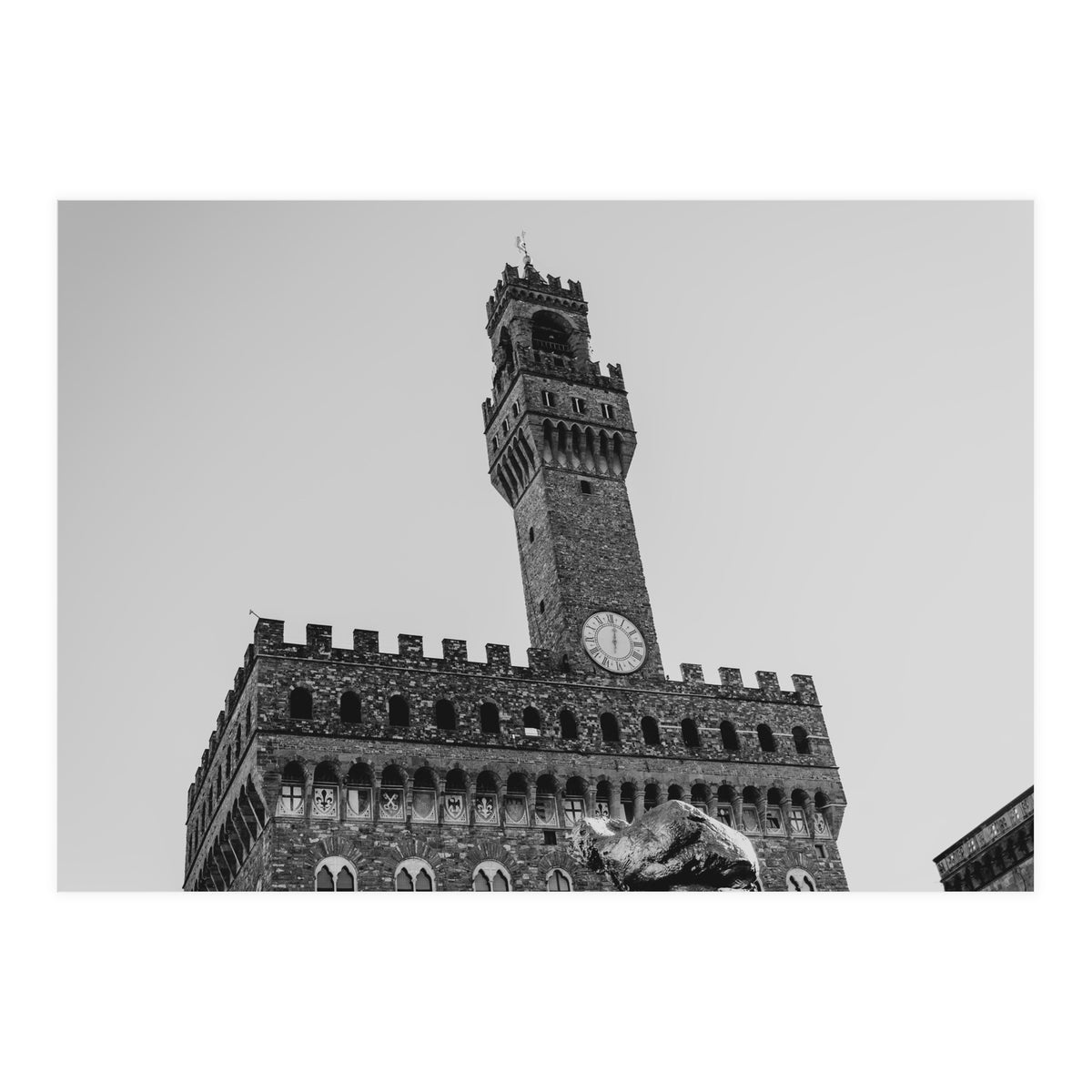 Italy in BW: Firenze 9 (Print Only)