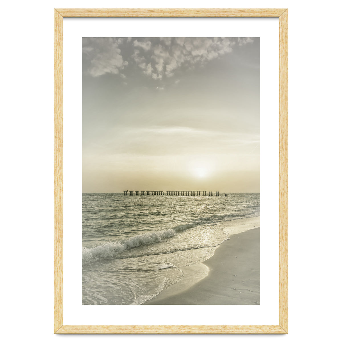 Gasparilla Island Sunset | Vintage