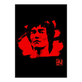 bruce lee in red 02 (Print Only) thumbnail