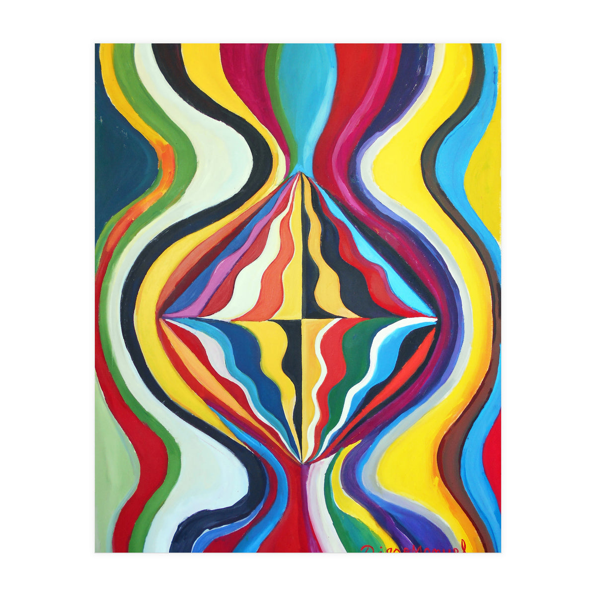 Graffiti Con Rombo 2 (Print Only)