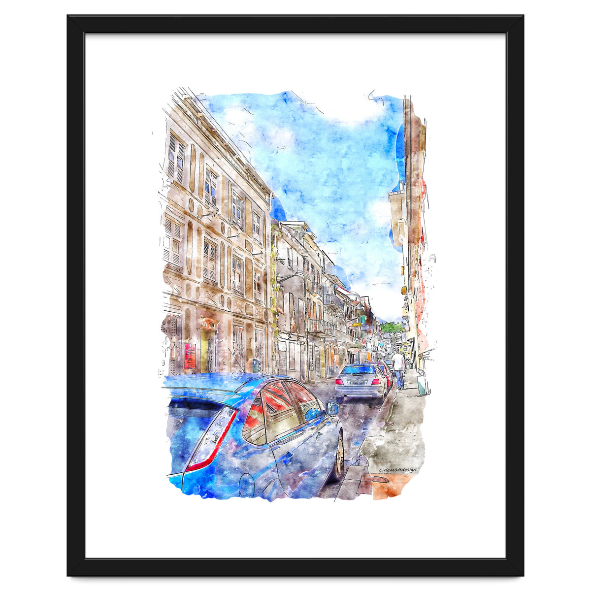 Street of Fort-de-France