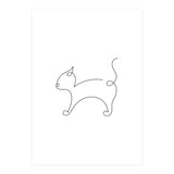 One Line Cat (Print Only) thumbnail