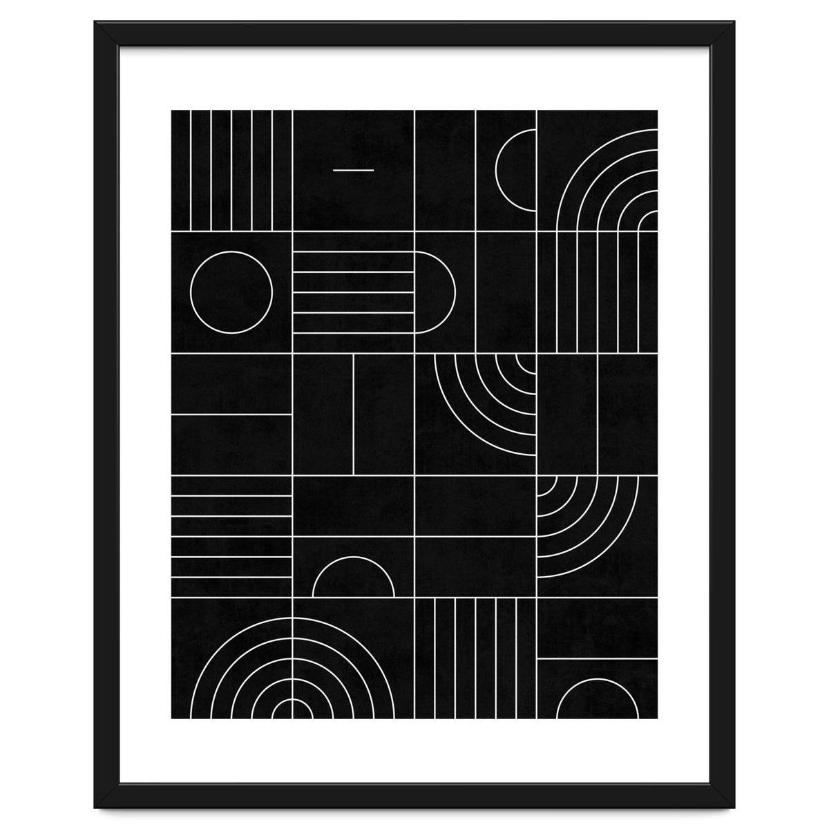 My Favorite Geometric Patterns No.27 - Black
