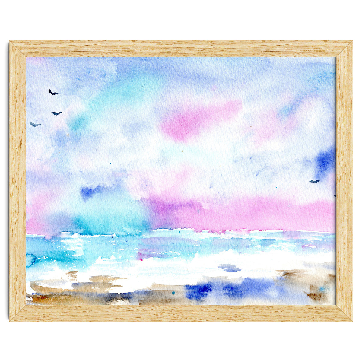 Tenderness of the sea || watercolor