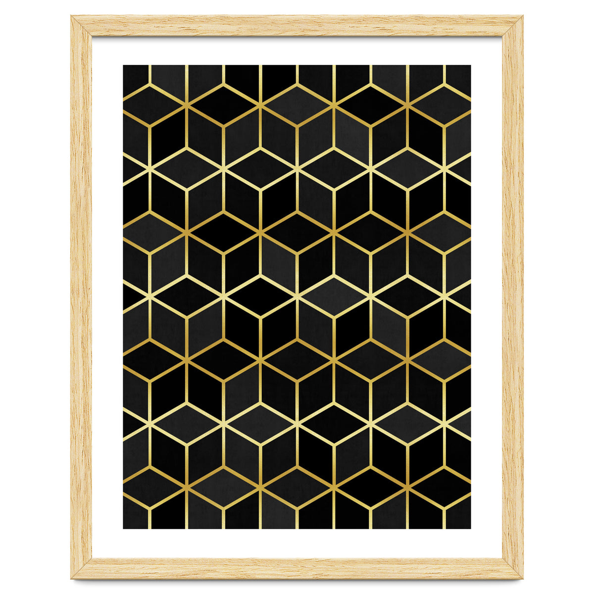 Colorful and golden pattern IV