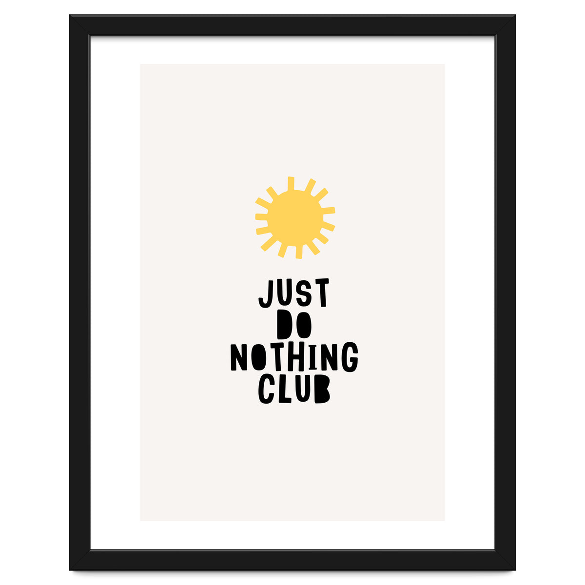 Do Noting Club Yellow