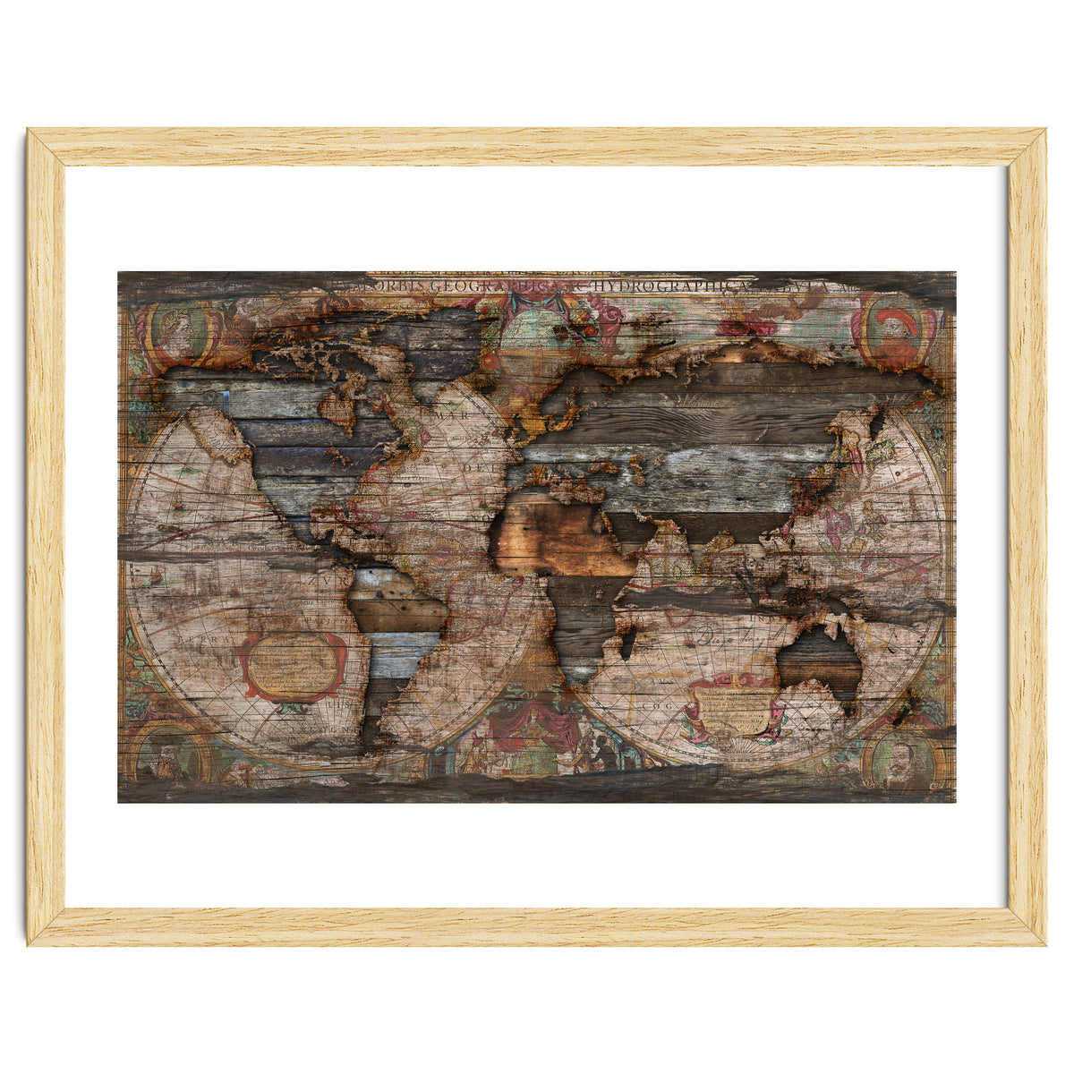 Reclaimed Map