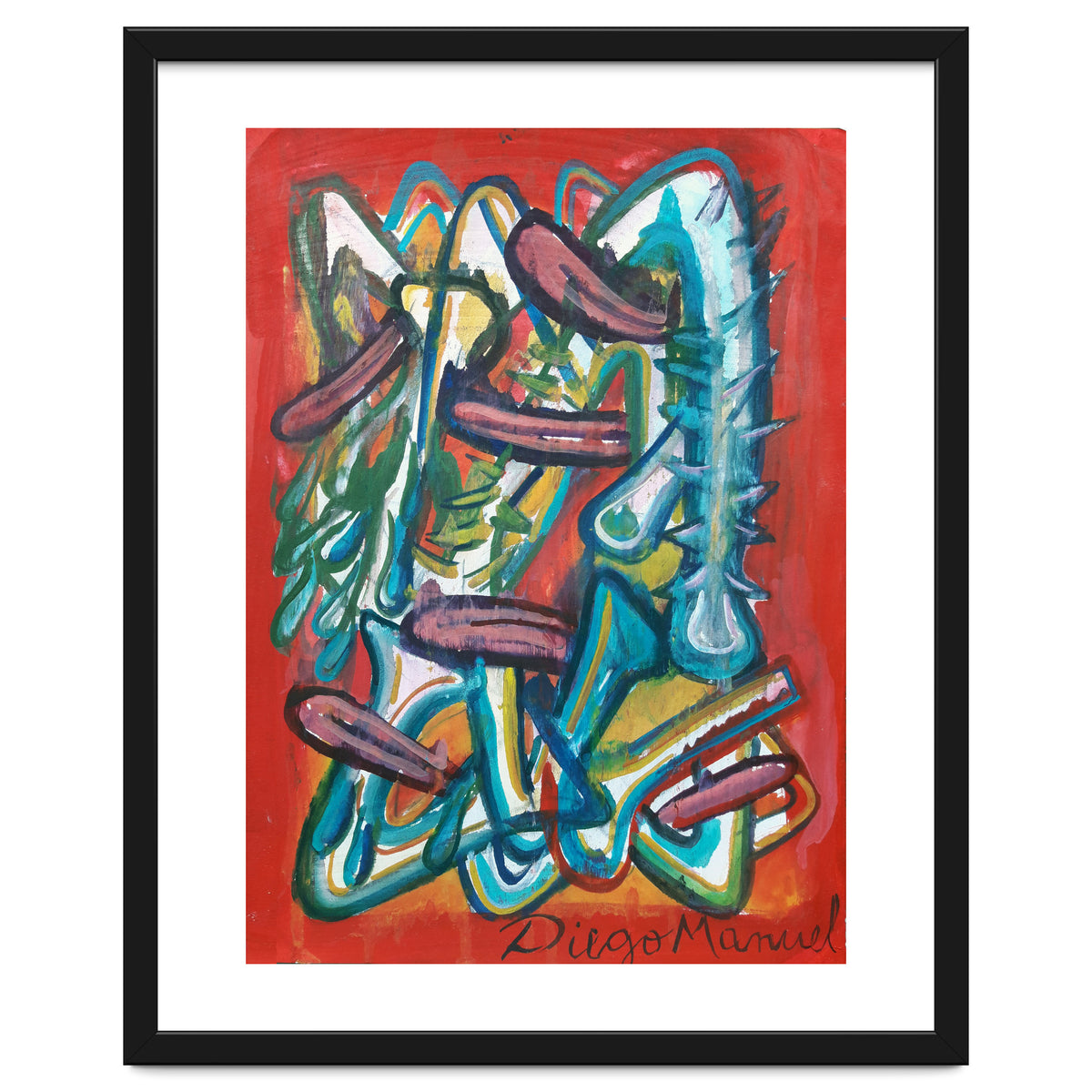 Formas Lenguas Y Cactus