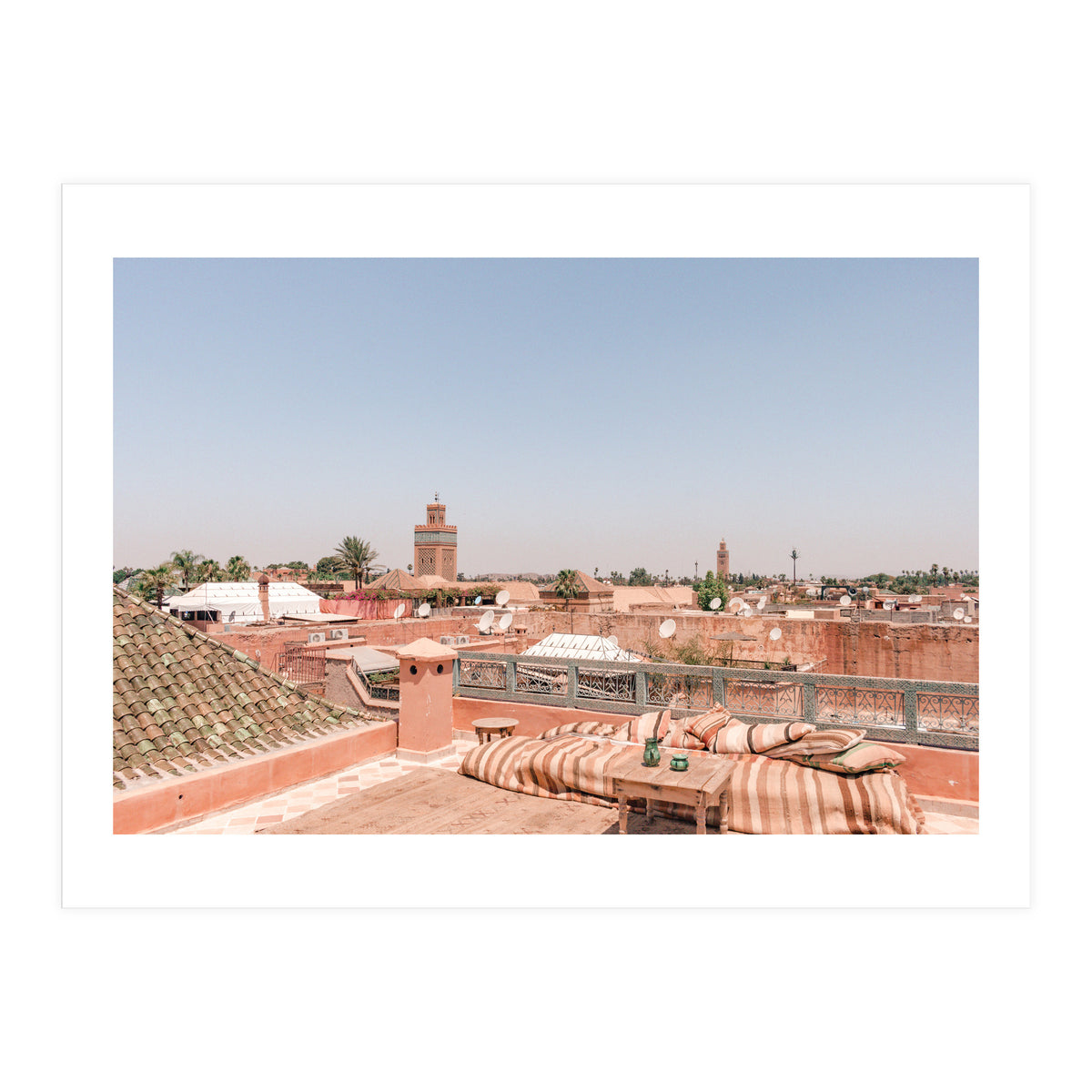 Moroccan Rooftop 3 (Print Only)