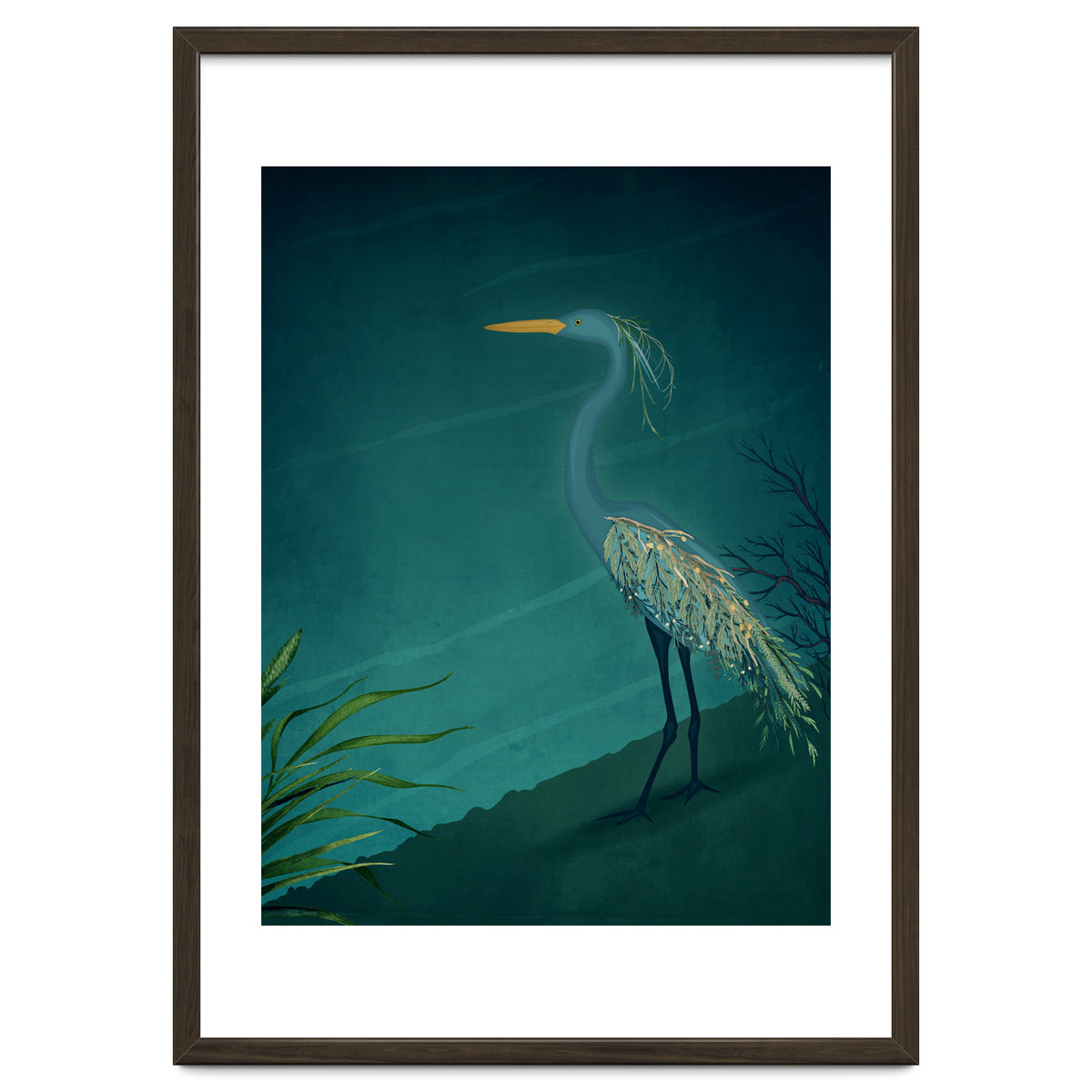 Camouflage:  The Crane