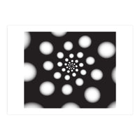 White Spiral Dots (Print Only)