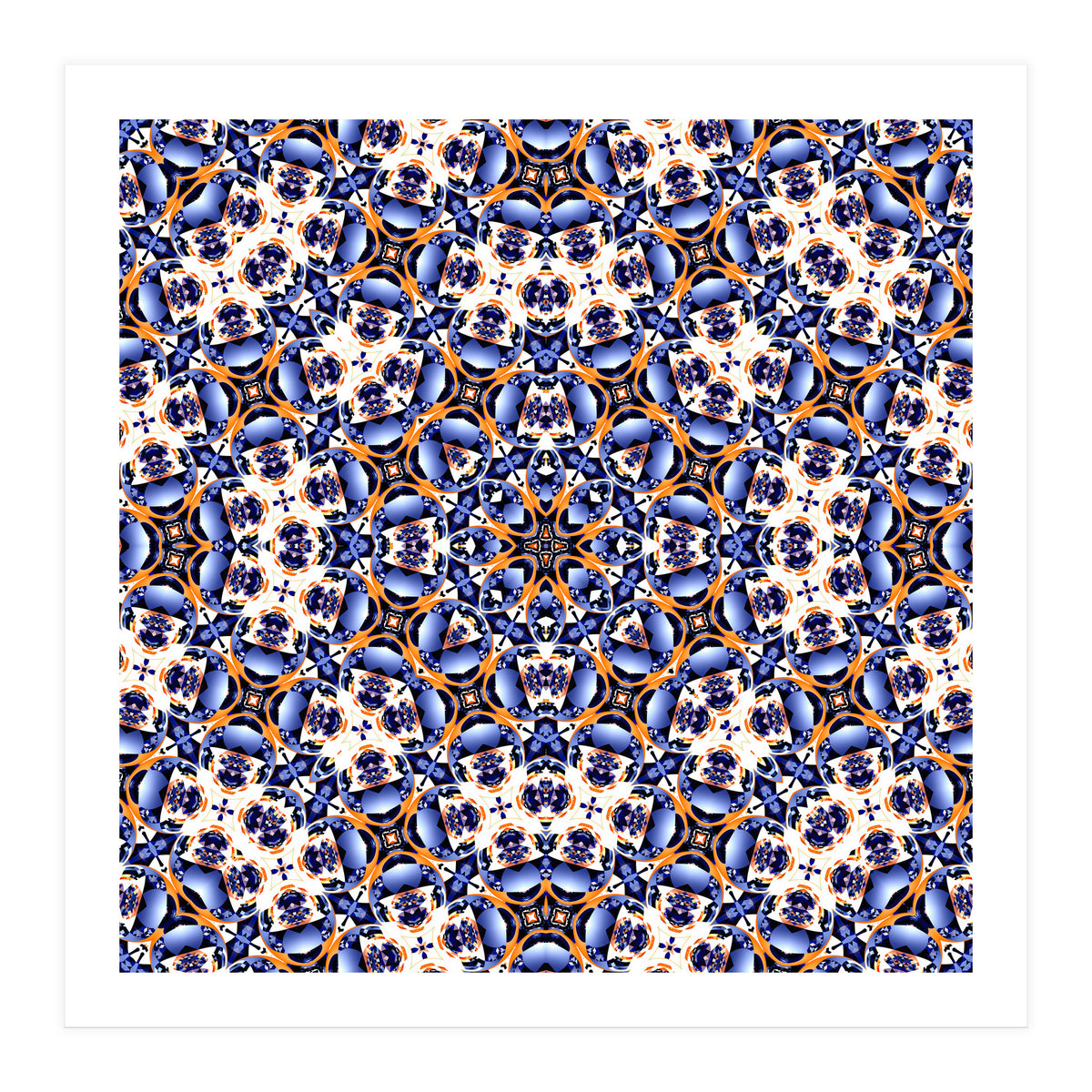 Abstract Mandala Pattern (Print Only)