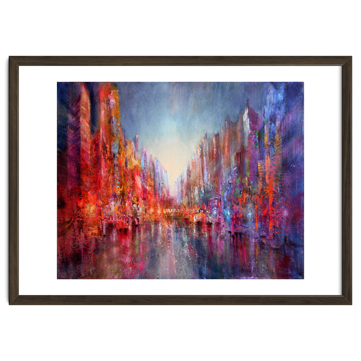 Stadt Am Fluss  - city on the riverside