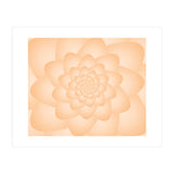 Pastel Colors Flower Pattern Set Orange (Print Only) thumbnail
